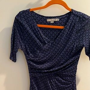 BODEN 3/4 sleeve Navy dress
